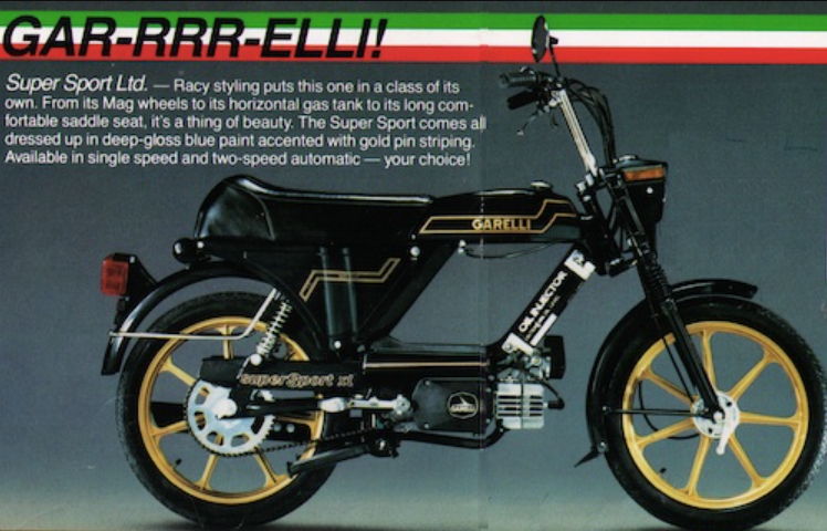 A Classic Ride Revisited: The 1979 Garelli Supersport XL Moped - Mopeds.com